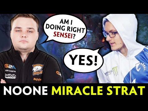 Noone with NEXT LEVEL Miracle's STRAT — Arc Warden vs Ramzes