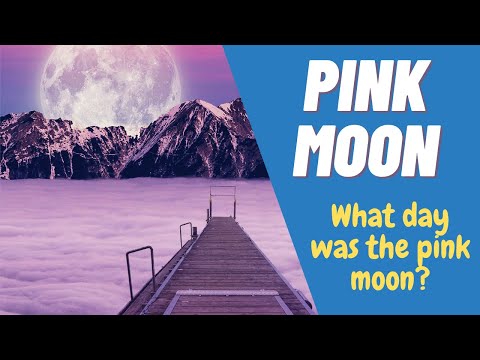 What Is A Pink Moon? | The Next Full Moon Is a "Supermoon" Pink Moon – NASA | DotFacts