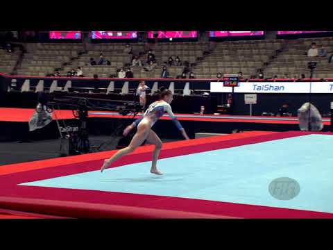 CEPLINSCHI Maria (ROU) - 2021 Artistic Worlds, Kitakyushu (JPN) - Qualifications Floor Exercise