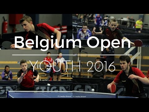 CNUDDE Florian - HOFFMAN Tom Group Belgium Youth Open 2016