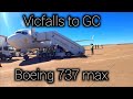 Boeing 737 Max 800 Ethiopian Airlines Victoria Falls Zimbabwe To Gaborone Botswana