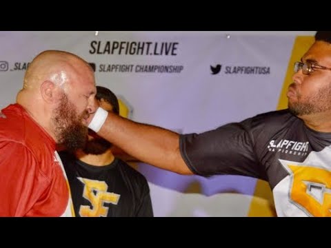 'the Hulk' BATTLES 'the Bell' - SlapFIGHT Super Heavyweight Championship