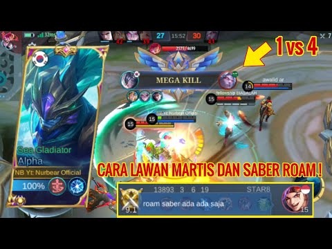 Saber Sampe Di Marahin Sama Xborg ! Alpha Best Build Tersakit 2023 - Mobile Legends