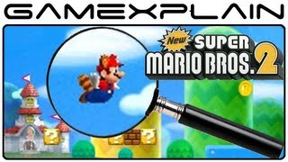 New Super Mario Bros 2 - Screenshot Analysis (Secrets & Hidden Things)