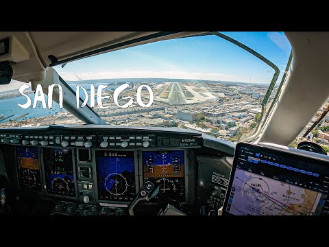 4K | Pilot's View | The Famous Approach At San Diego