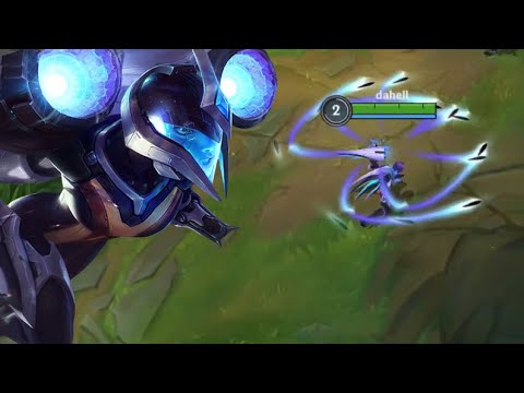 Wild Rift: Bullet Angel Kai'Sa Skin Gameplay
