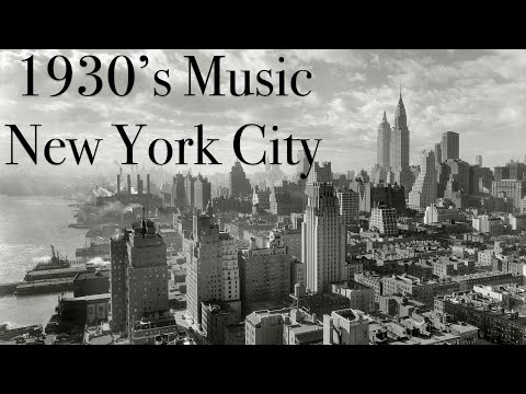1930's Music | New York City Ambience [4K]
