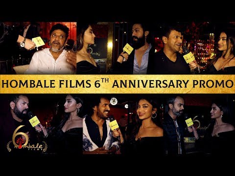 Hombale Films 6th Anniversary Promo | Vijay Kiragandur | Hombale Films