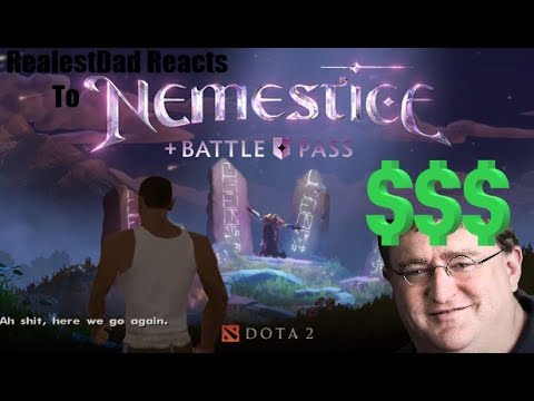 How a Dad REACTS to DoTA 2 Battle Pass + Nemestice