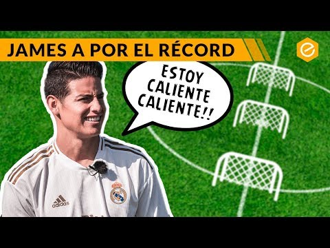 JAMES DEMOSTRANDO CÓMO SE HACE EN EL RETO DE PUNTERÍA