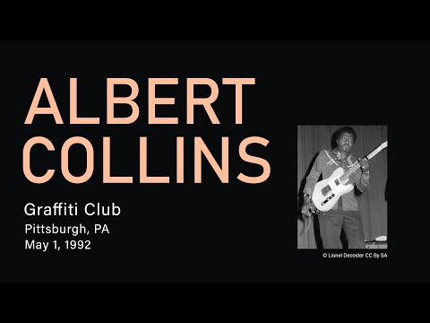 Albert Collins - Graffiti Club - 1992-05-01 - Pittsburg, PA | Live Concert Video