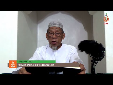 Ummat Baha Ako sin Rasul ﷺ - Shaykh Jackariya Mohammad (Tausug)