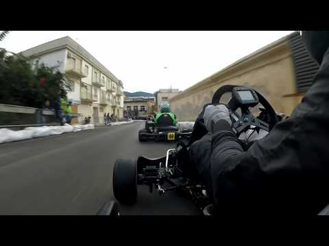 Kart crash and pit stop - Cefalù 2015