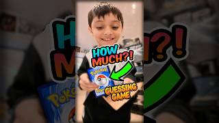 KID WINS FREE POKEMON CARD FROM GUESSING GAME! #pokemoncards #cardshow #tradingcards #guessinggame