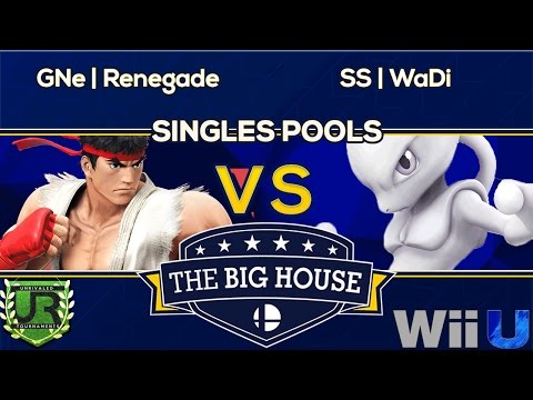 TBH6 SINGLES POOLS - GNe | Renegade (Ryu, Ike) vs SS | WaDi (Mewtwo) - Wii U
