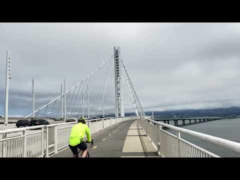 Bay Bridge Trail 🚴🏼 from Treasure Island SF @ Sam Sung