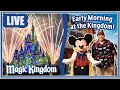 Live Magical Morning At Magic Kingdom Part 3 Rides Rope Drop Fun Disney World Livestream