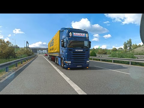 Euro Truck Simulator 2 | ETS2 1.46 | Scania V8 R5 series | Promods 2.63 | Gyor (H) to Wroclaw (PL)