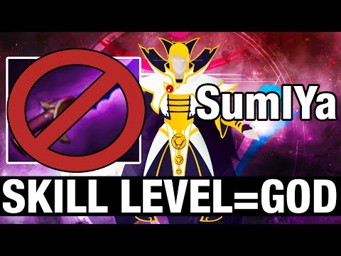 SKILL LEVEL = GOD - SumIYa Plays Invoker - Dota 2