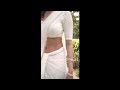 Malavika Mohanan Sexy White Saree Recent Photoshoot Behind The Scenes Actress Malavikamohanan