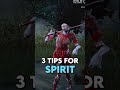 3 Tips for SPIRIT