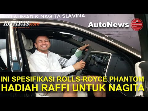 These are the specifications of the Rp. 20 billion Rolls-Royce Phantom, a gift from Raffi Ahmad t...