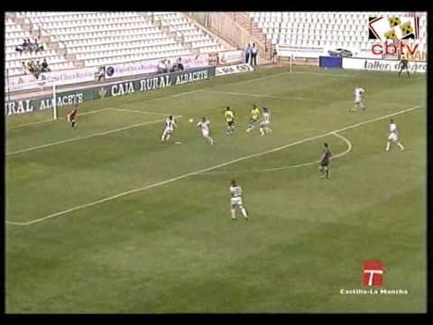 CMT. Temp. 2008-09. Resumen 1er Tiempo ALBACETE 1 - LAS PALMAS 0