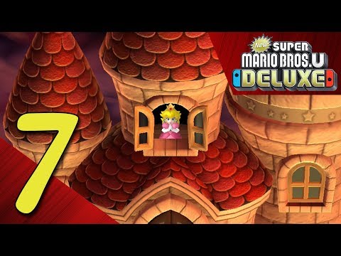 New Super Mario Bros. U Deluxe part 7 - Meringue Clouds
