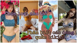 Nổi lo ngại về quần bikini | Phân biệt các dáng quần bikini | Bikini Store Vn
