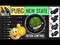 No Recoil in PUBG New State | All Scope Sensitivity Settings (No Gyroscope)