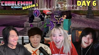 Best of Abe's Cobblemon Academy Season 2 Day 6 ft. Toast, Sykkuno, Miyoung, Fraiki & more