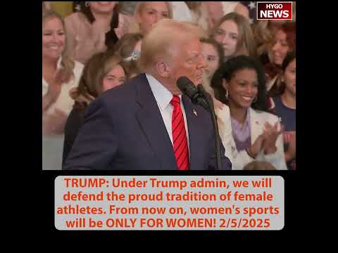 Trump EO keeping men OUT of women's sports, or risk federal funding, 2028 LA Olympic Committee