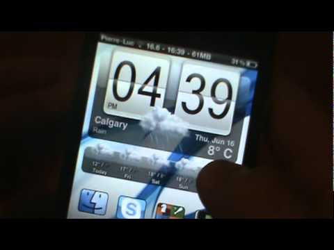 comment regler l'heure sur htc hd2