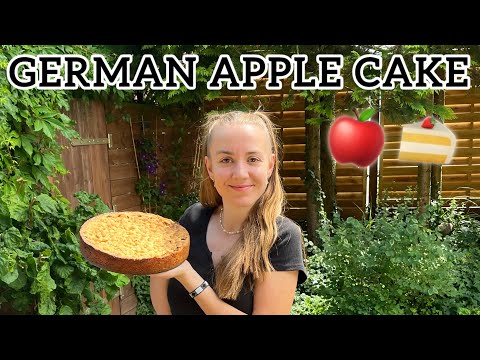 Traditional German Apple Cake 🍎🍰✨