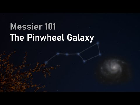 The Pinwheel Galaxy through my 6" telescope | How to find M101
