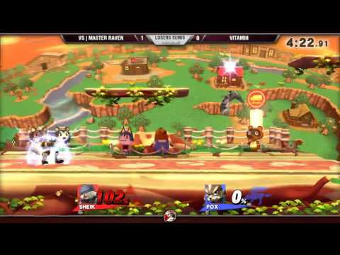 VS Weekly 5/19/16 - Losers Semis - Master Raven (Sheik) vs. Vitamin (Fox) - Smash 4