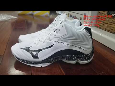 Giày bóng chuyền Mizuno Lightning Z6 Mid đầu tiên trên thế giới - Mizuno volleyball shoes 2020