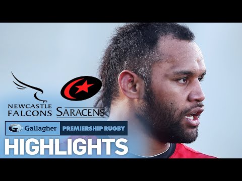 Newcastle v Saracens - HIGHLIGHTS | Two Tries in the Final 10 minutes| Premiership 2021/22