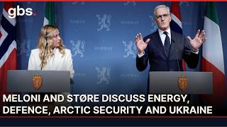 Italy PM Meloni and Norway PM Støre Hold Talks on Energy Security, Defence and Ukraine | AC13
