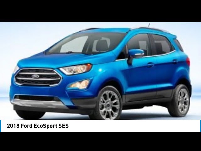 2018 Ford EcoSport SES | 4WD | HEATED SEATS | SUNROOF | NAVI in Cars & Trucks in Strathcona County