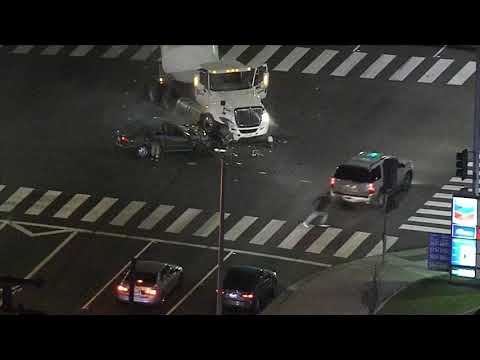 4/5/18: High Speed Crash Car VS Semi Truck - Unedited