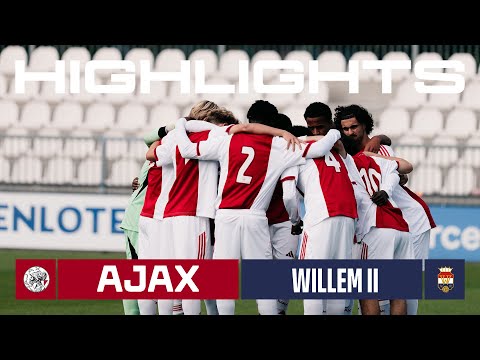 Teuwsen & Romers both score twice! 👏 | Highlights Ajax U19 - Willem II U19