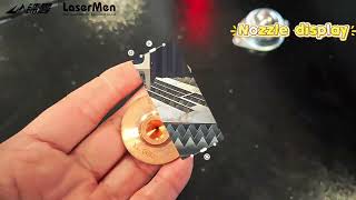 [LaserMen] LM-1325AF Fiber metal laser cutting machine cutting carbon steel stainless steel