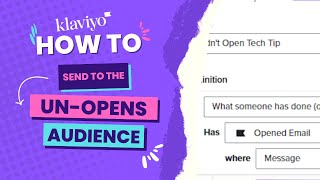 How To Send An Email To Un-Opens