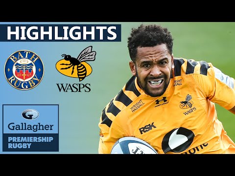 Bath v Wasps - HIGHLIGHTS | Amazing Comeback In Thrilling Win! | Gallagher Premiership