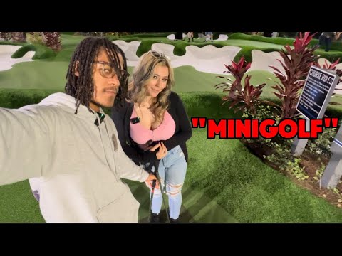 1V1 CAMMY IN MINIGOLF!