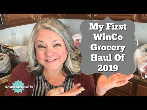Our First WinCo Grocery Haul of 2019 | Make Better Choices | *How Ines Rolls*