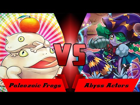 Yugioh: Paleozoic Frogs VS Abyss Actors (Match, February 2020 Format)