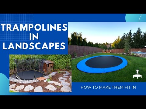 YouTube video about: How to decorate a trampoline?