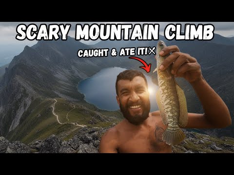 මාළු අල්ලන්න කන්දෙන් එහා පැත්තෙ තියෙන වැවට ගියා | me Caught and Ate Fish in the Jungle Lake | veddaa